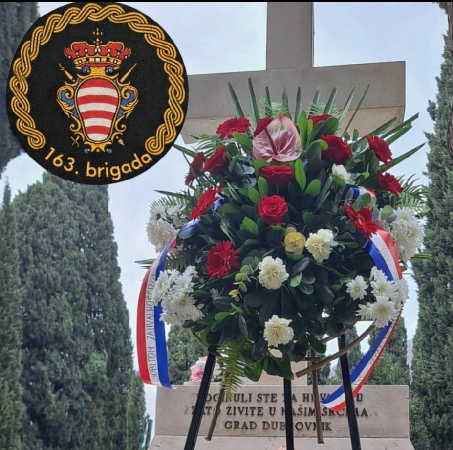 34. obljetnica ustroja 163. brigade HV