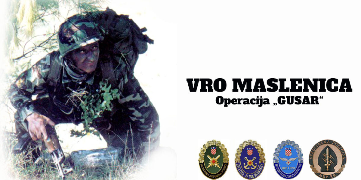 33. godišnjica akcije Maslenica - Operacija Gusar