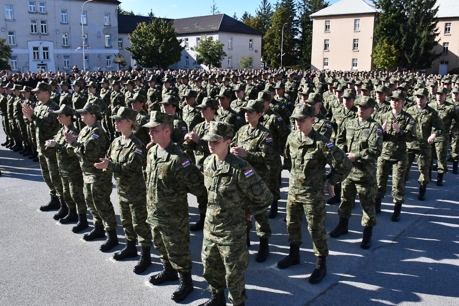 Počinje temeljna vojna obuka – prvi korak nove generacije hrvatskih vojnika
